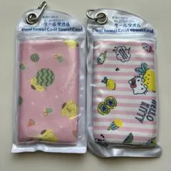 クールタオル　サンリオ　ハローキティ　ポムポムプリン　ピンク
