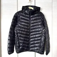 ☆美品☆UNIQLO ウルトラライトダウン ブラックダウンジャケット S