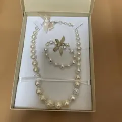 プラスヴァンドーム　ネックレスとブレスレット セット