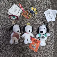 新品　スヌーピー　カラビナセット