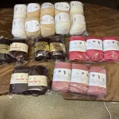 毛糸　いろいろまとめ売り