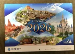 非売品⭐️2026年 ディズニー Disney 壁掛けカレンダー