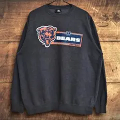 NFL　シカゴ ベアーズ　チームロゴ スウェット　グレー系　XL　アメフト