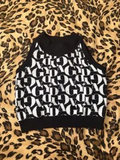 GYDA モノグラム柄　ノースリーブニットトップス GYDA ノースリーブ ニット トップス モノグラム柄 F - メルカリ