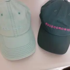 Champion & RODEO CROWNS キャップセット