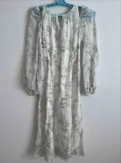 【MERCURYDUO】美品！2WAYボタニカルフラワープリントワンピース