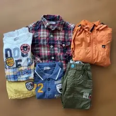 ミキハウス　ダブルビー　120 まとめ売り　 7点