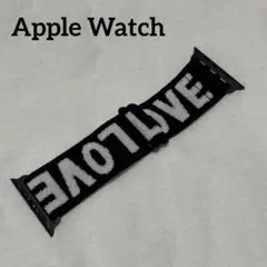 ⭐️未使用⭐️Apple Watch バンド コンパチブル 編み込み ブラック