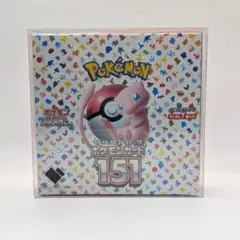 新品未開封、未使用】ポケモンカード 151 BOX シュリンク少し破れあり