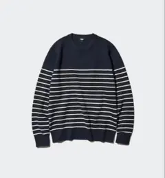 UNIQLO ウォッシャブルミラノリブクルーネックセーター