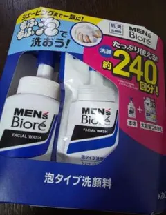 MEN'S Biore 泡タイプ洗顔料 本体＋つめかえセットのサムネイル