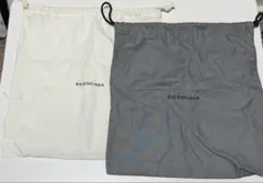 BALENCIAGA 巾着袋 保存袋 グレー - メルカリ