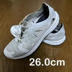 ノースフェイス　スニーカー　26.0cm ホワイト　LITEWAVE FLOWのサムネイル