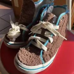 VANS ブラウンファー ハイカットシューズ 21cm
