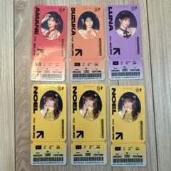 フルーツジッパー　ららぽーと　ステッカー