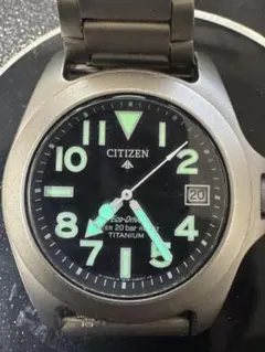 稼働品‼️シチズン　プロマスター　7878-H16714　チタン　エコドライブ Yahoo!オークション - 稼働品 CITIZEN ECO-DRIVE エコドライブ