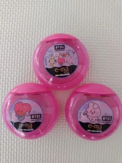 BT21 e-maのど飴ケースのみ ３個セット