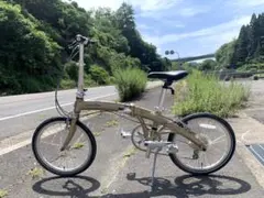 DAHON 折りたたみ自転車 Arc D7 ホワイト・ブルー 16インチ - メルカリ