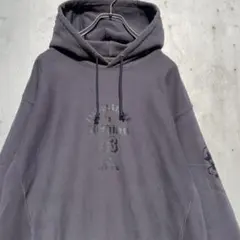 【希少ビッグサイズ】雰囲気抜群 アディダス　プルオーバー パーカー　フーディー