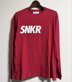 WIND AND SEA × SNKRDUNK L/S Tee ロゴ　ロンtのサムネイル