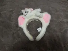 香港ディズニー　マリーちゃんカチューシャ