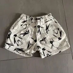 BREEZE ペンギン柄ショートパンツ ブリーズ　80