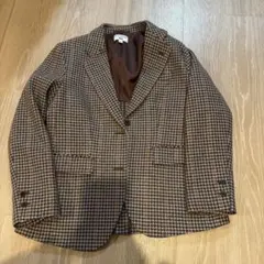 INES DE LA FRESSANGE ユニクロ　チェックジャケット　L