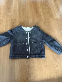 プティマイン デニムボアジャケット 90cm