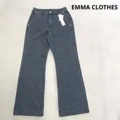 ハイウエストフレアシルエットフェードデニムパンツ EMMA CLOTHESのサムネイル