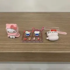【匿名配送】サンリオ ハローキティ ガチャガチャ3点まとめ売り