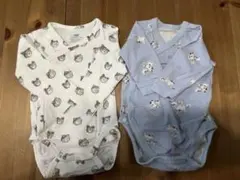 新生児 H&M ユニクロベビー肌着 2点セット