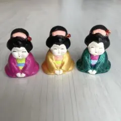 手作り　風水おふくちゃん座布団付　1体
