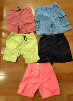 110サイズ 半ズボン　ハーフパンツ 5点セット