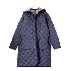 【美品】ラベンハム　ブランドン　キルティングジャケット　38 ネイビー　紺　M