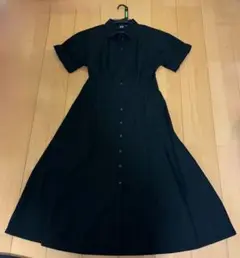 【Mサイズ】 GAP シャツ ワンピース ブラック