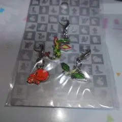 し*】様 2012年　ポケモン　メタルチャーム　ナックラー　ビブラーバ　フライゴ