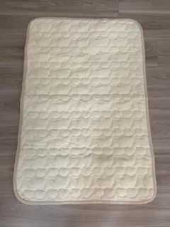 PUPPAPUPO ベビー用敷きパッド クリーム色 約60x90cm