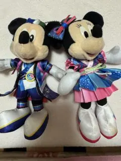ミッキー ミニー ぬいぐるみ　七夕祭り