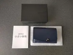 abrAsus ネイビー 三つ折り財布のサムネイル