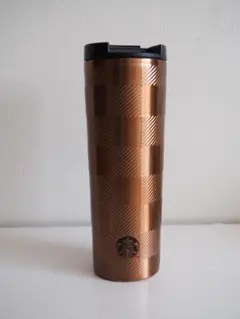 【海外限定】スターバックス タンブラー タイ限定 ブロンズチェック