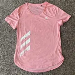 adidas RUNNING AEROREADY Tシャツ　ピンク