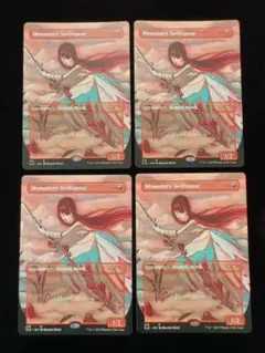 僧院の速槍　sld 4枚セット FOIL)僧院の速槍/Monastery Swiftspear《英語》【SLD】