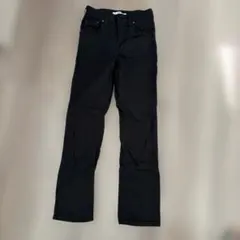 EDWIN ブラック ストレートデニムパンツ　GMS403 S 美品