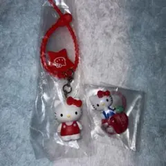 ハローキティ♡ななほしカラフルマルチチャーム♡キーリングハンガー♡サンリオ
