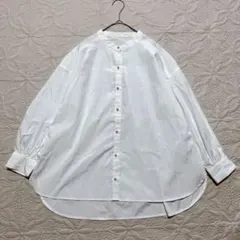 【grove】グローブ◇長袖シャツ コットン パールボタン ワールド S