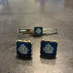 WEDGWOOD ウェッジウッド ネクタイピン カフス セットのサムネイル