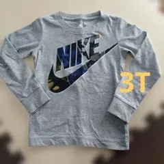 NIKE グレー 　ロンティー　 3T 100センチ