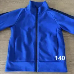 UNIQLO ドライスウェットパーカー　140 青