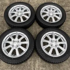 ◇中古バリ溝ダンロップ155/65R14スタッドレスセット2025年製スペーシア ◇中古バリ溝ダンロップ155/65R14スタッドレスセット スペーシア
