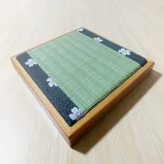 ミニ畳【美品和室半畳】※和紙畳表のサムネイル